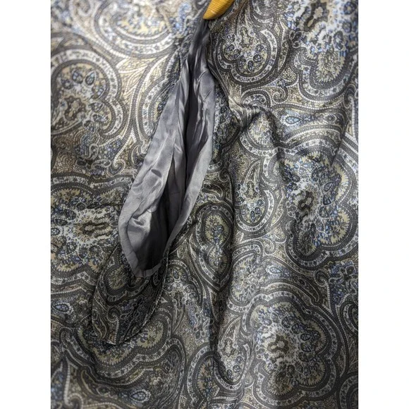 LAUREN Ralph Lauren Men's Houndstooth Sport Coat Silk Wool Jacket Sz 42L Paisley - Picture 10 of 15